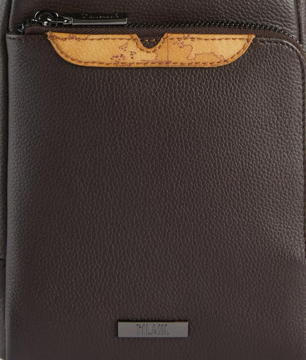 Alviero Martini 1a Classe Beta Leather Bandoliera Piccola Testa Di Moro