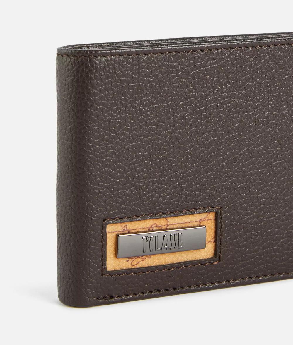 Alviero Martini 1a Classe Beta Leather Portafoglio Medio Testa Di Moro