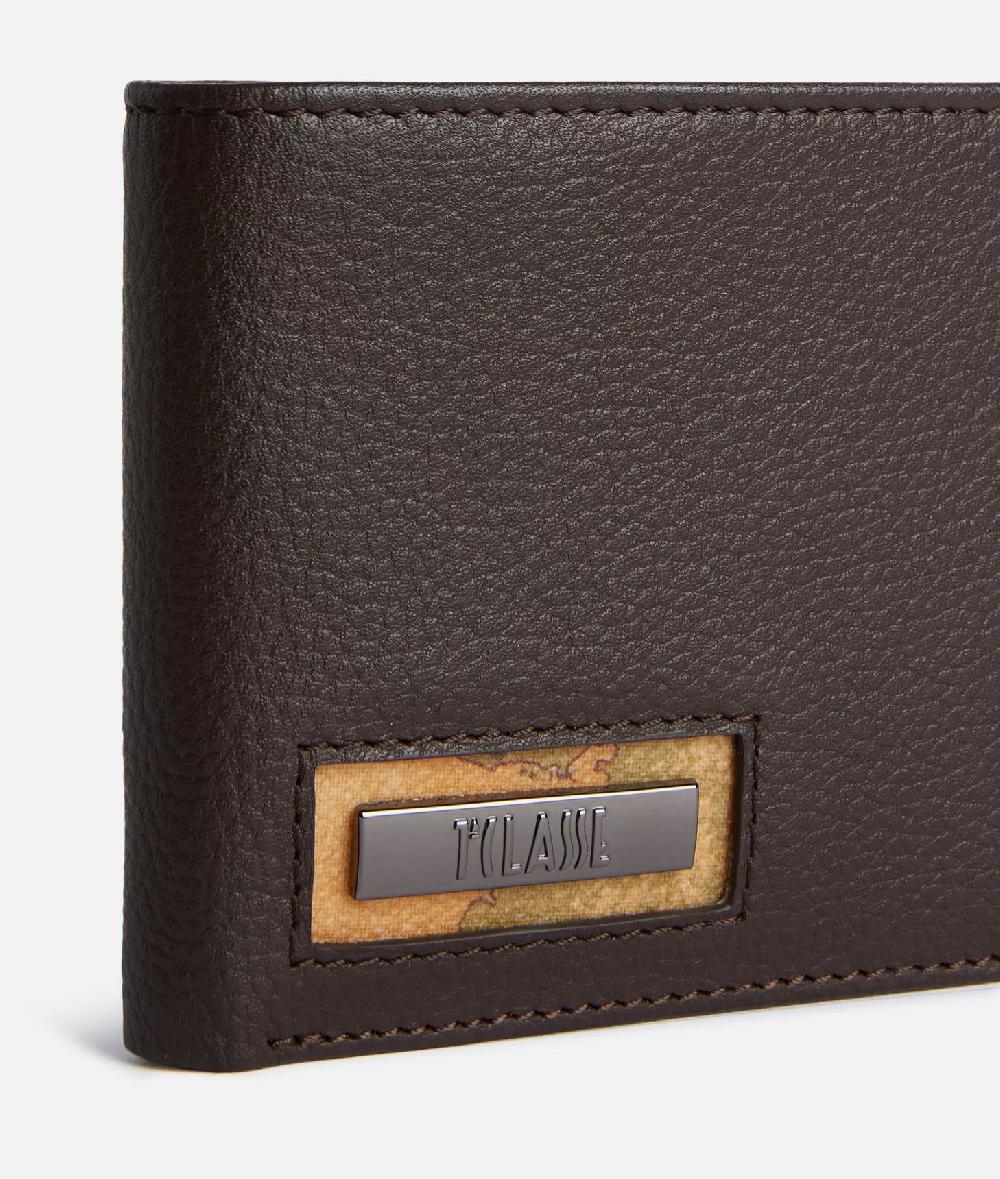 Alviero Martini 1a Classe Beta Leather Portafoglio Piccolo Testa Di Moro