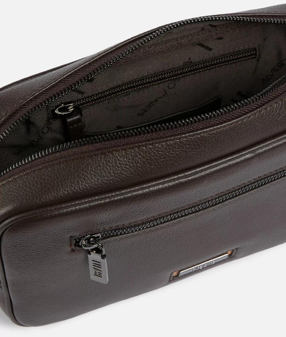 Alviero Martini 1a Classe Beta Leather Portatutto Testa Di Moro