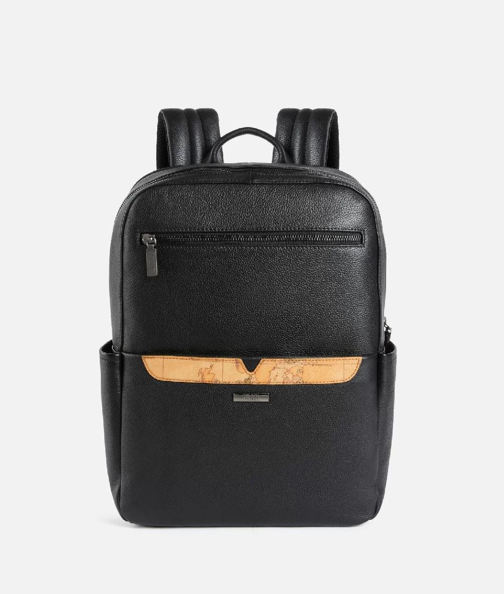 Alviero martini 1a classe Beta Leather zaino portacomputer Nero
