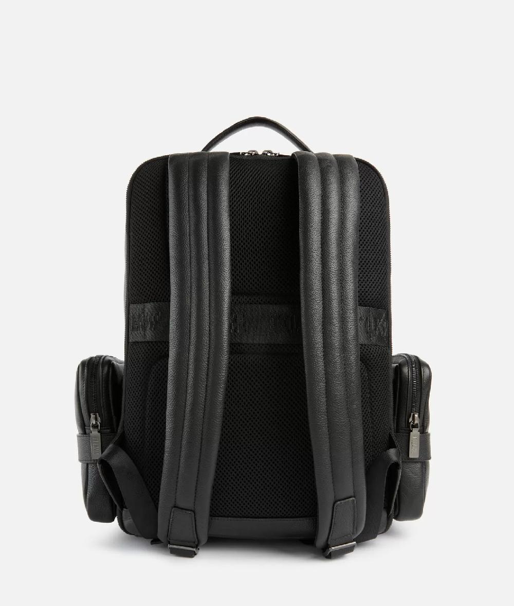 Alviero Martini 1a Classe Beta Leather Zaino Portacomputer Nero