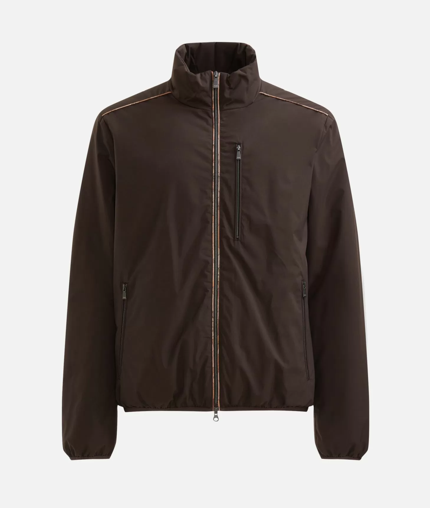 Alviero Martini 1a Classe Bomber Con Dettagli Geo Classic Cioccolato