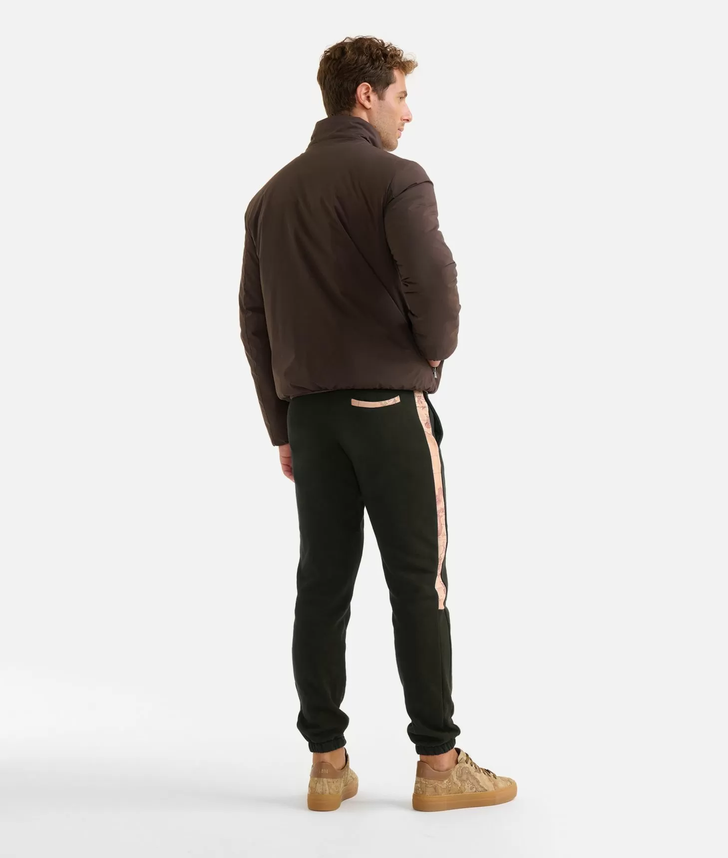 Alviero Martini 1a Classe Bomber Con Dettagli Geo Classic Cioccolato