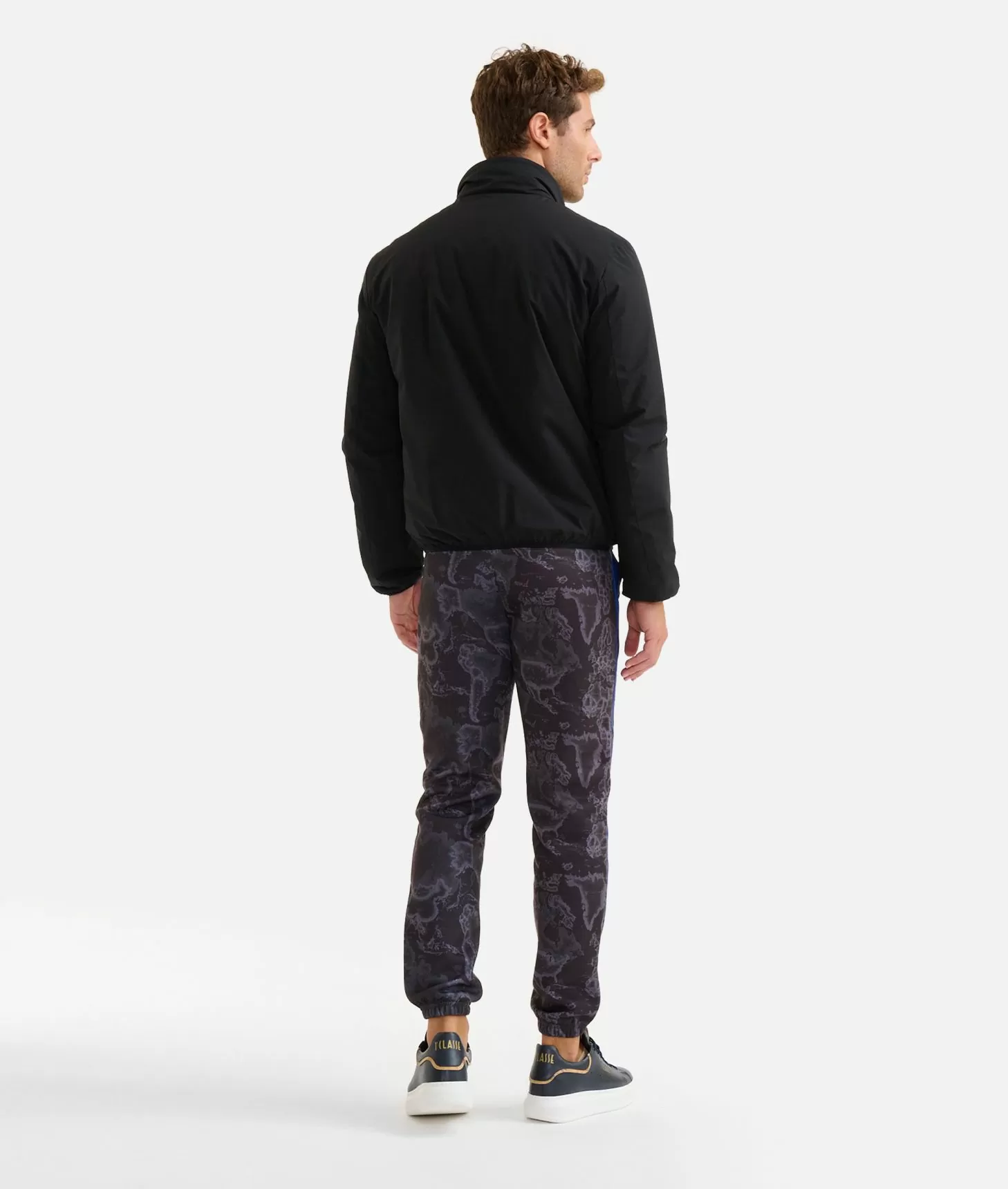 Alviero Martini 1a Classe Bomber Con Dettagli Geo Classic Nero