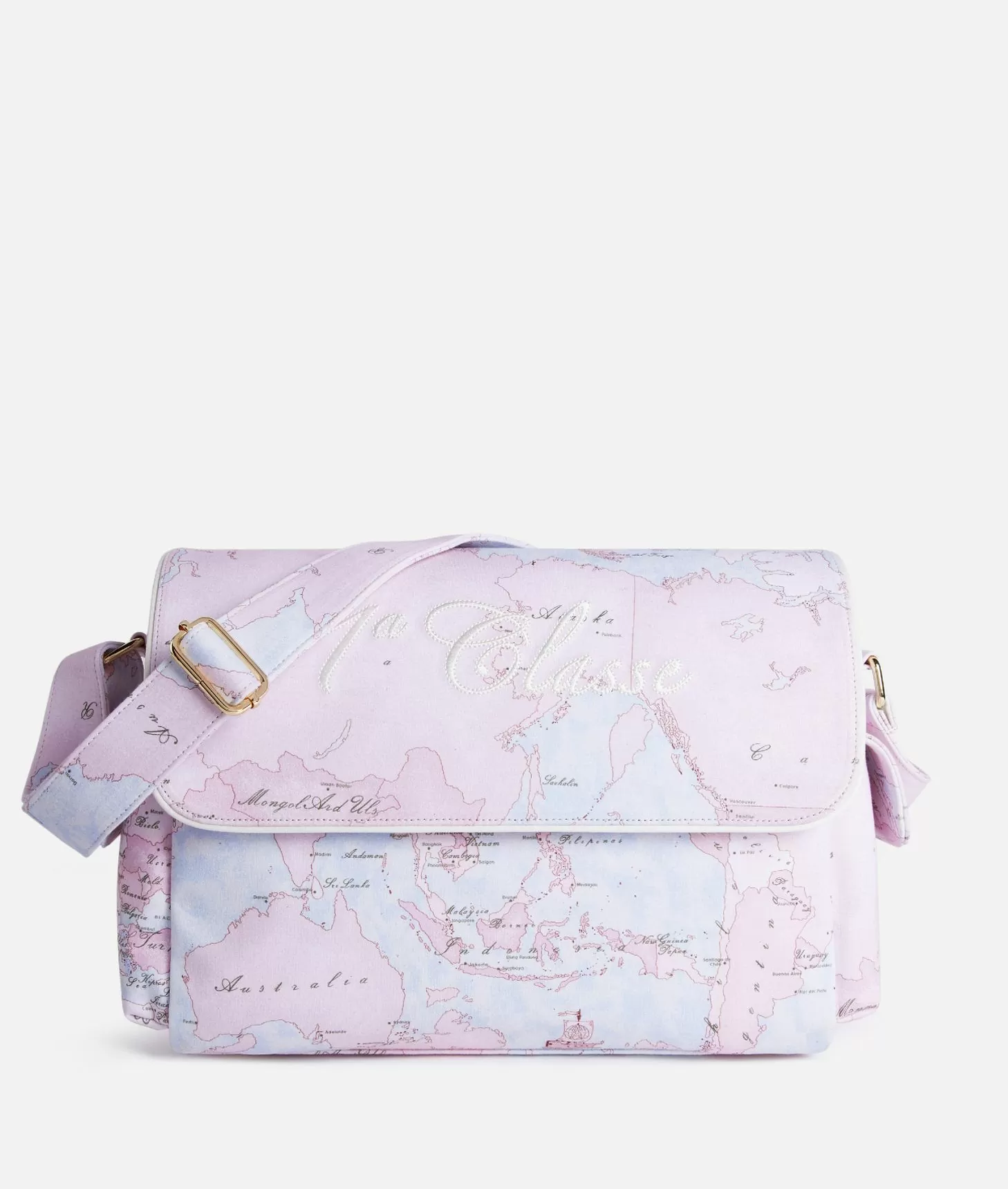 Alviero martini 1a classe Borsa a tracolla Geo Lady Rosa