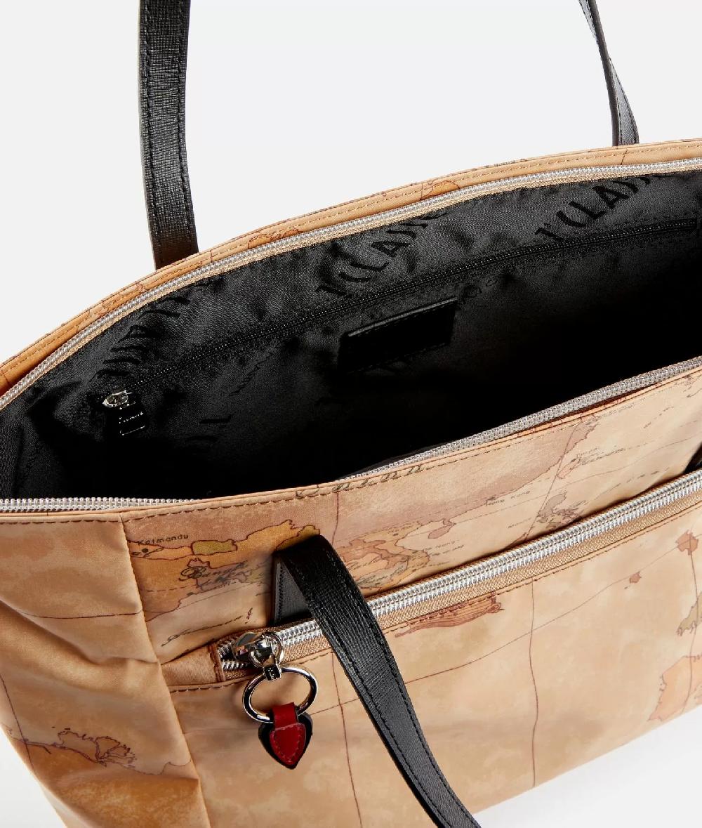 Alviero Martini 1a Classe Borsa Shopping Donnavventura In Tessuto Soft Geo Classic