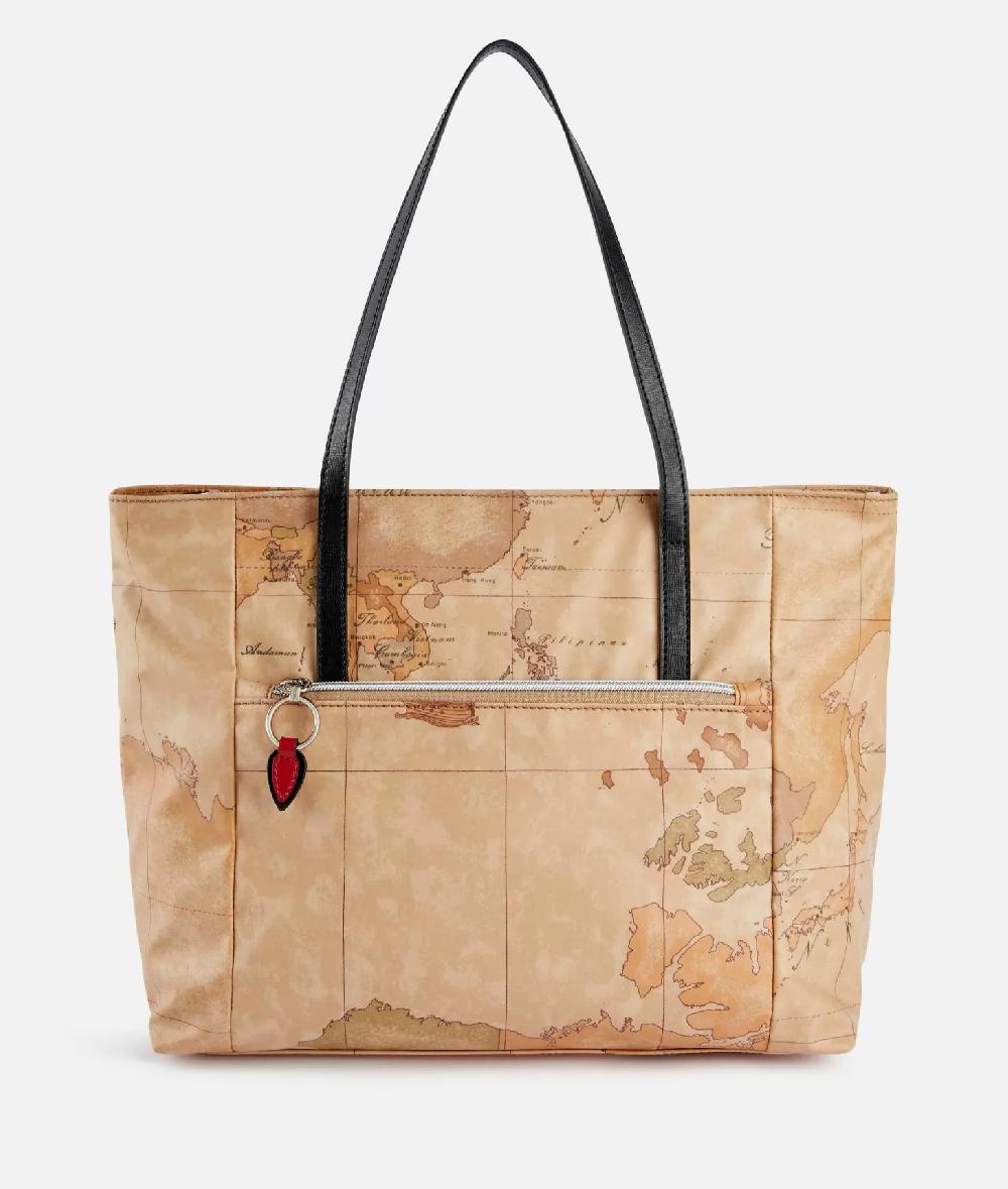 Alviero martini 1a classe Borsa shopping Donnavventura in tessuto soft Geo Classic