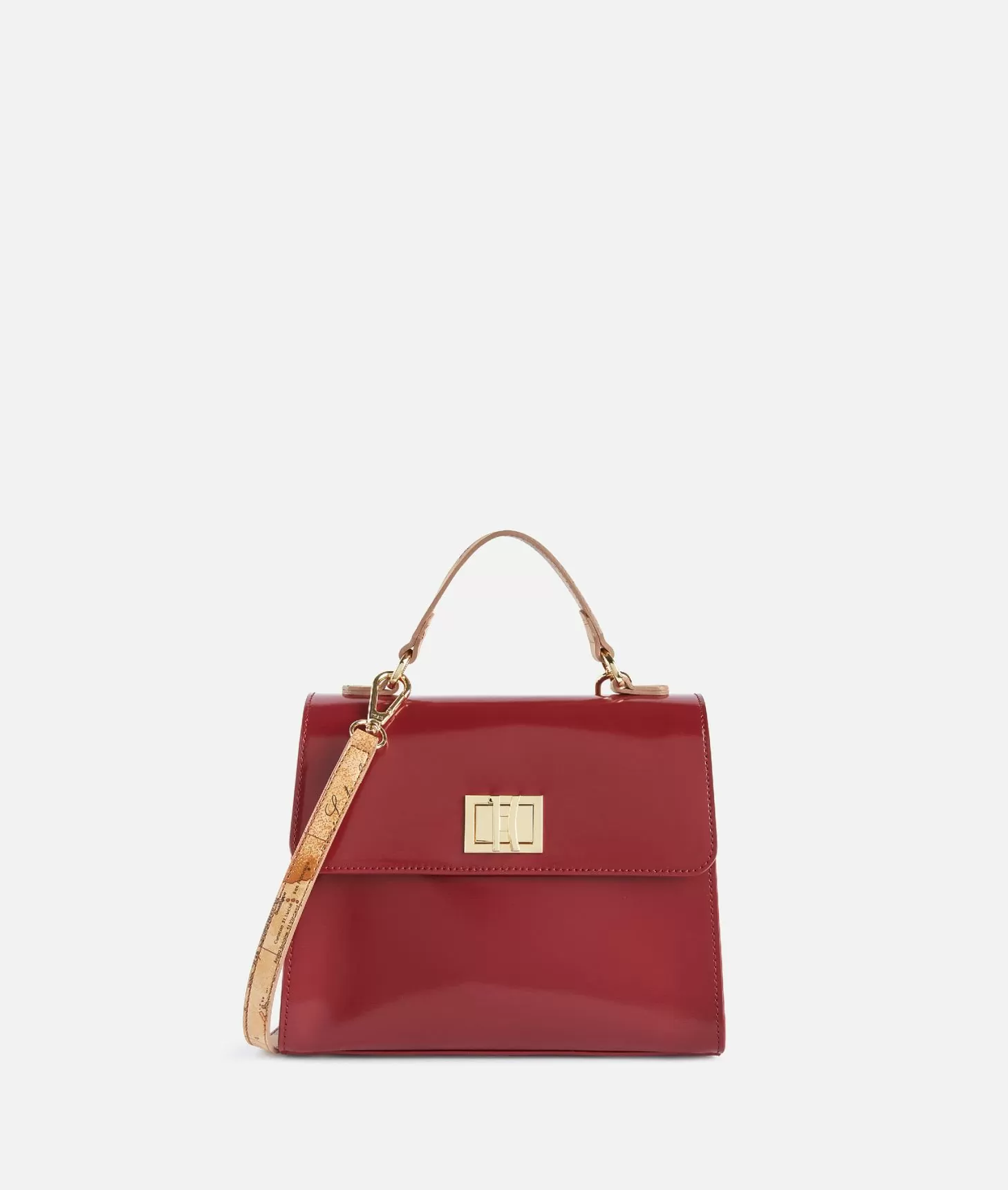 Alviero martini 1a classe Brilliant Bag mini tote con tracolla Lampone