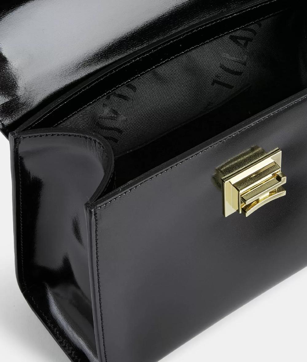 Alviero Martini 1a Classe Brilliant Bag Mini Tote Con Tracolla Nera