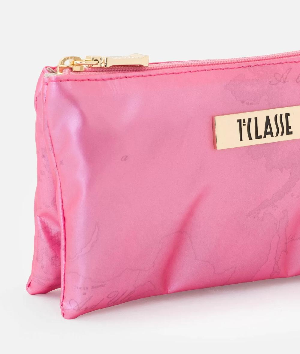 Alviero Martini 1a Classe Bustina Tre Tasche Rosa Bubble