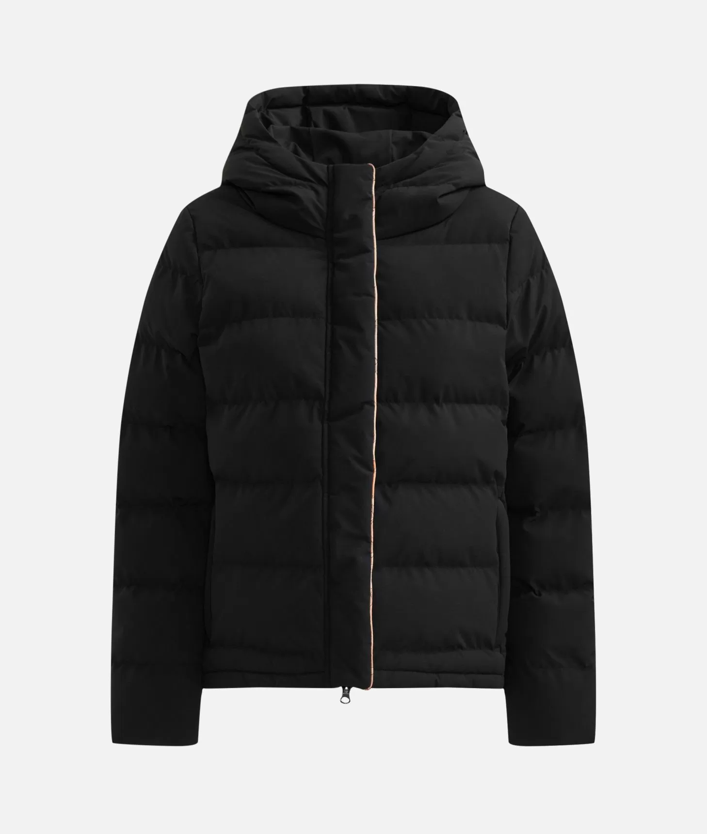 Alviero Martini 1a Classe Caban Corto Imbottito In Nylon Tecnico Nero