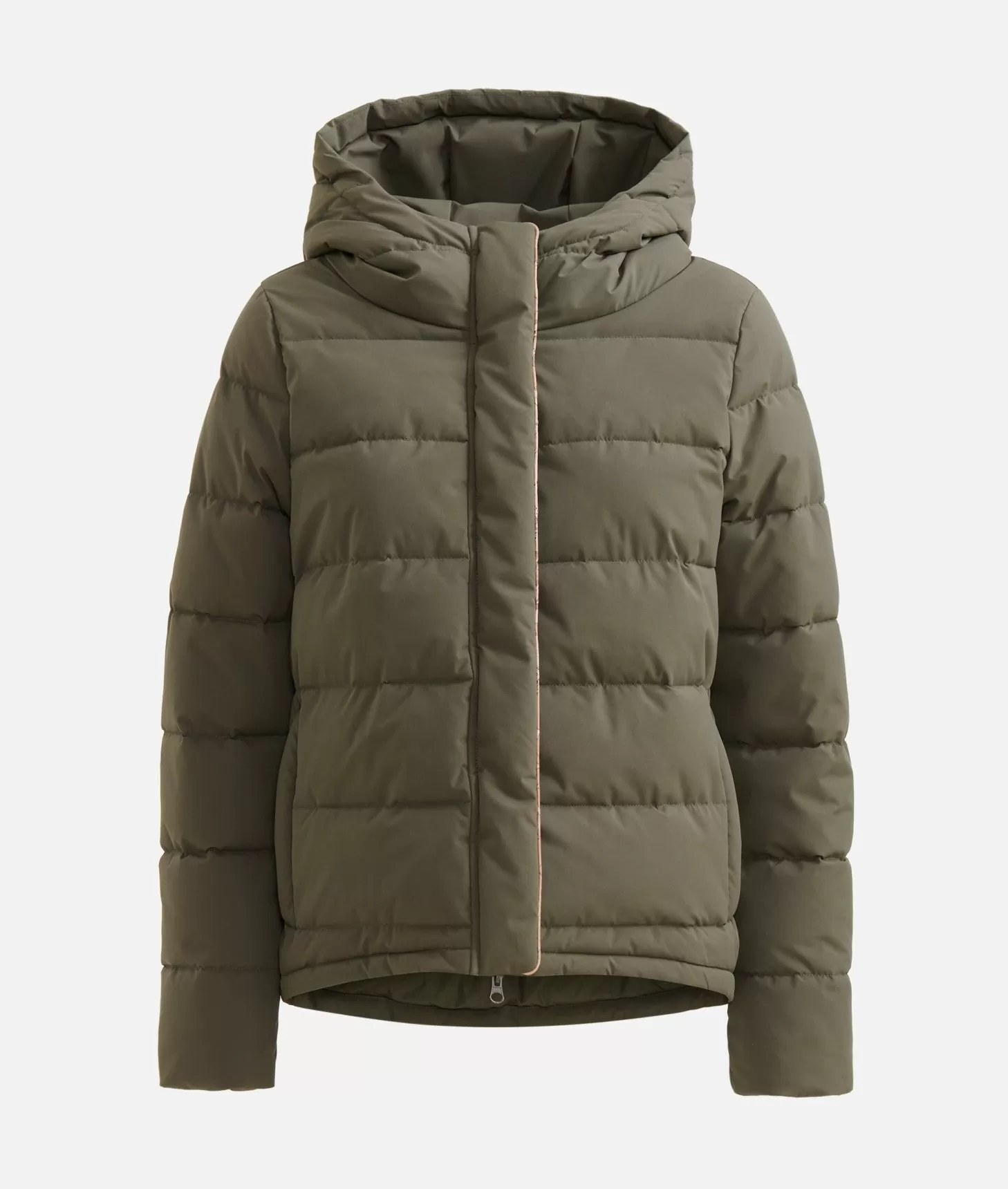 Alviero Martini 1a Classe Caban Corto Imbottito In Nylon Tecnico Verde