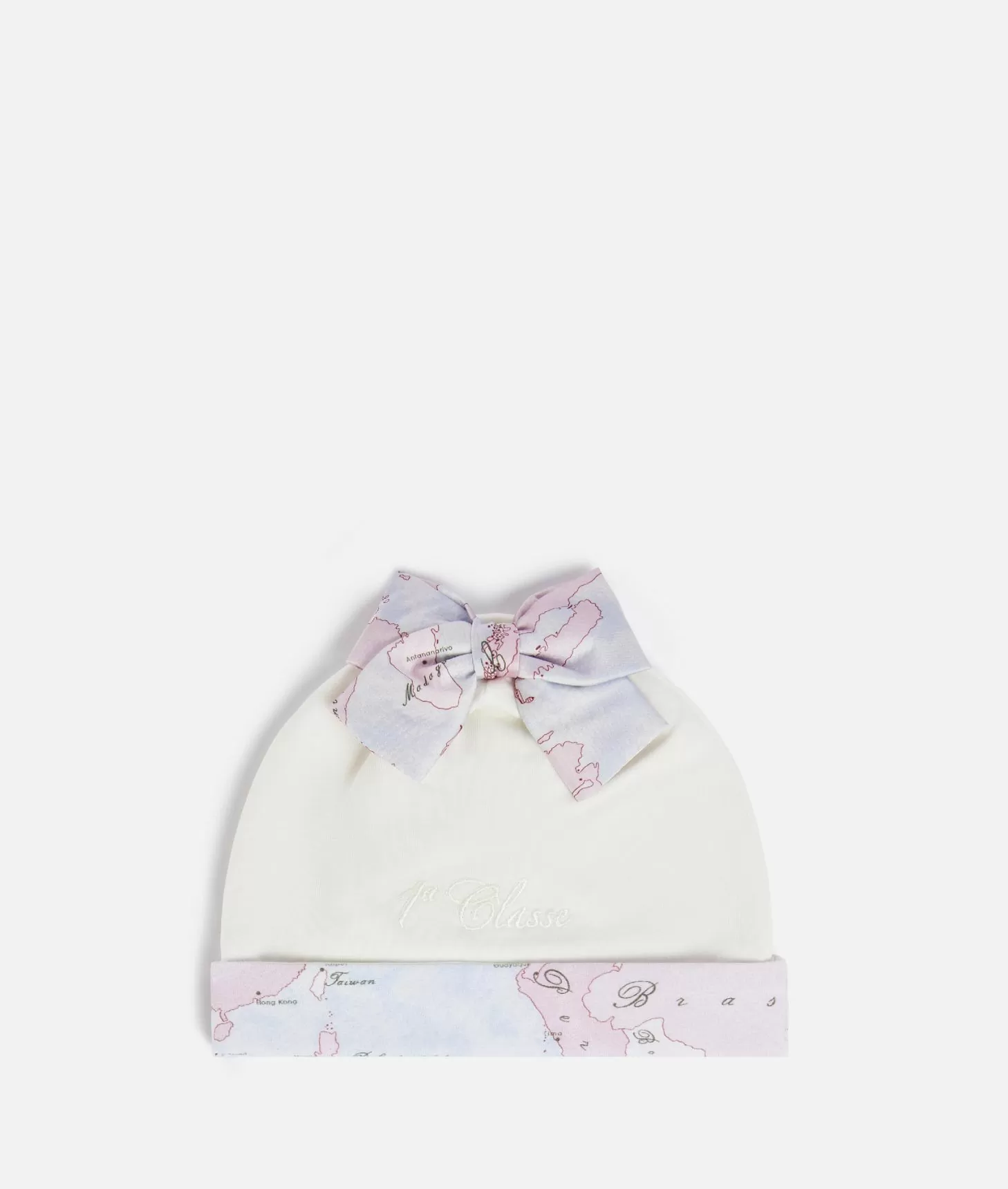 Alviero martini 1a classe Cappellino in cotone con fiocco Geo Lady Rosa