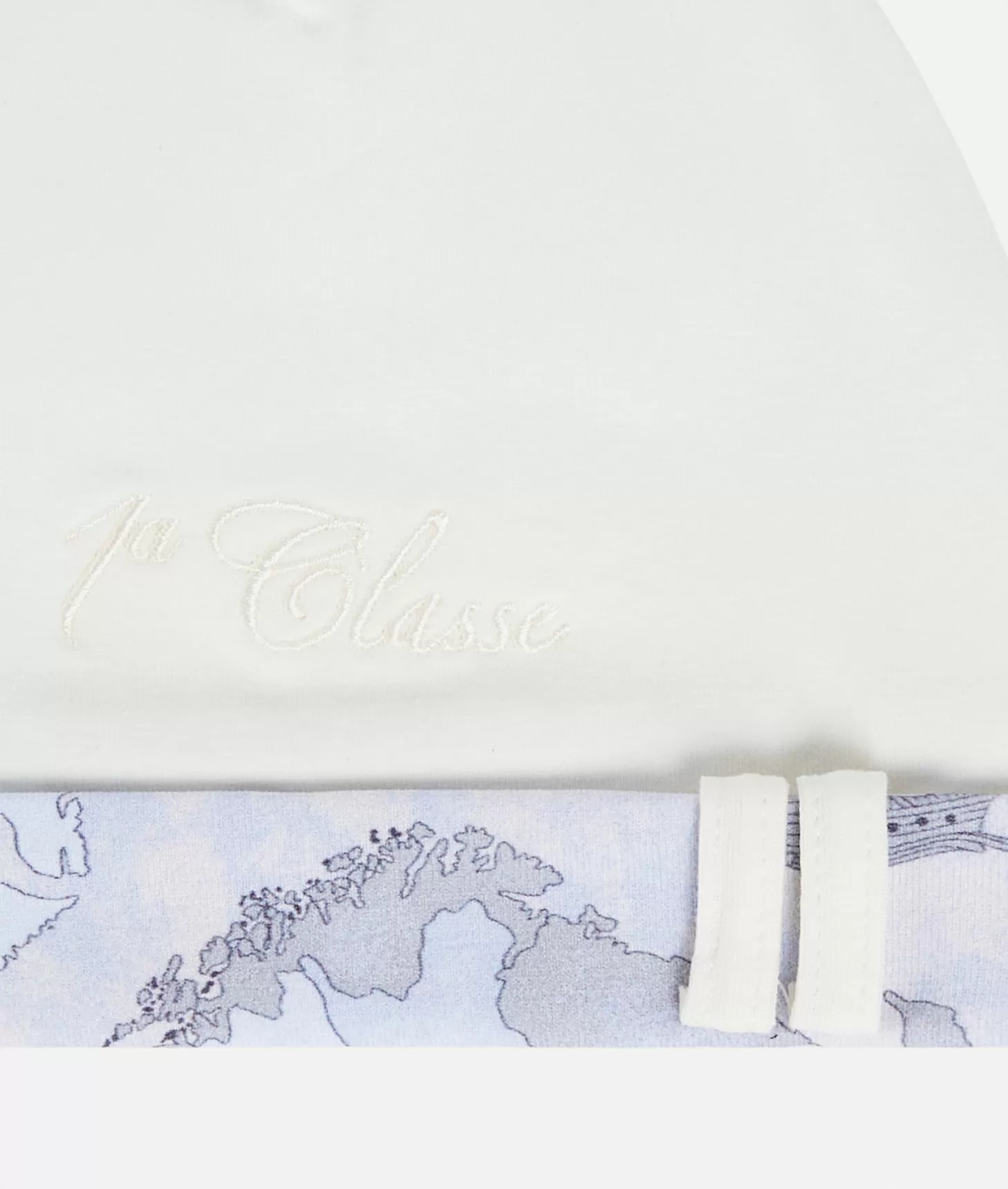 Alviero Martini 1a Classe Cappellino In Cotone Geo Lord Azzurro