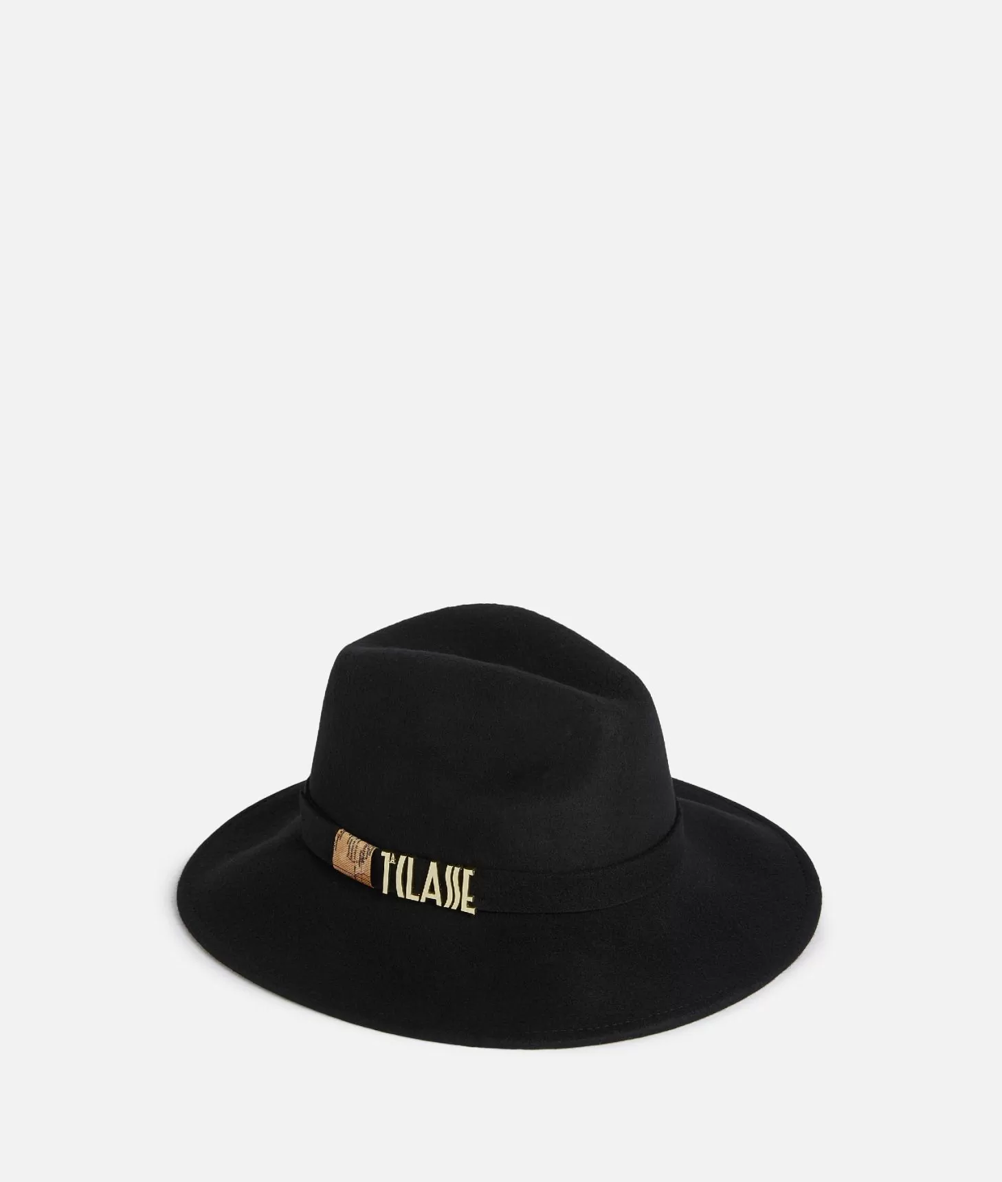 Alviero martini 1a classe Cappello in feltro con logo 1ᴬ Classe Nero