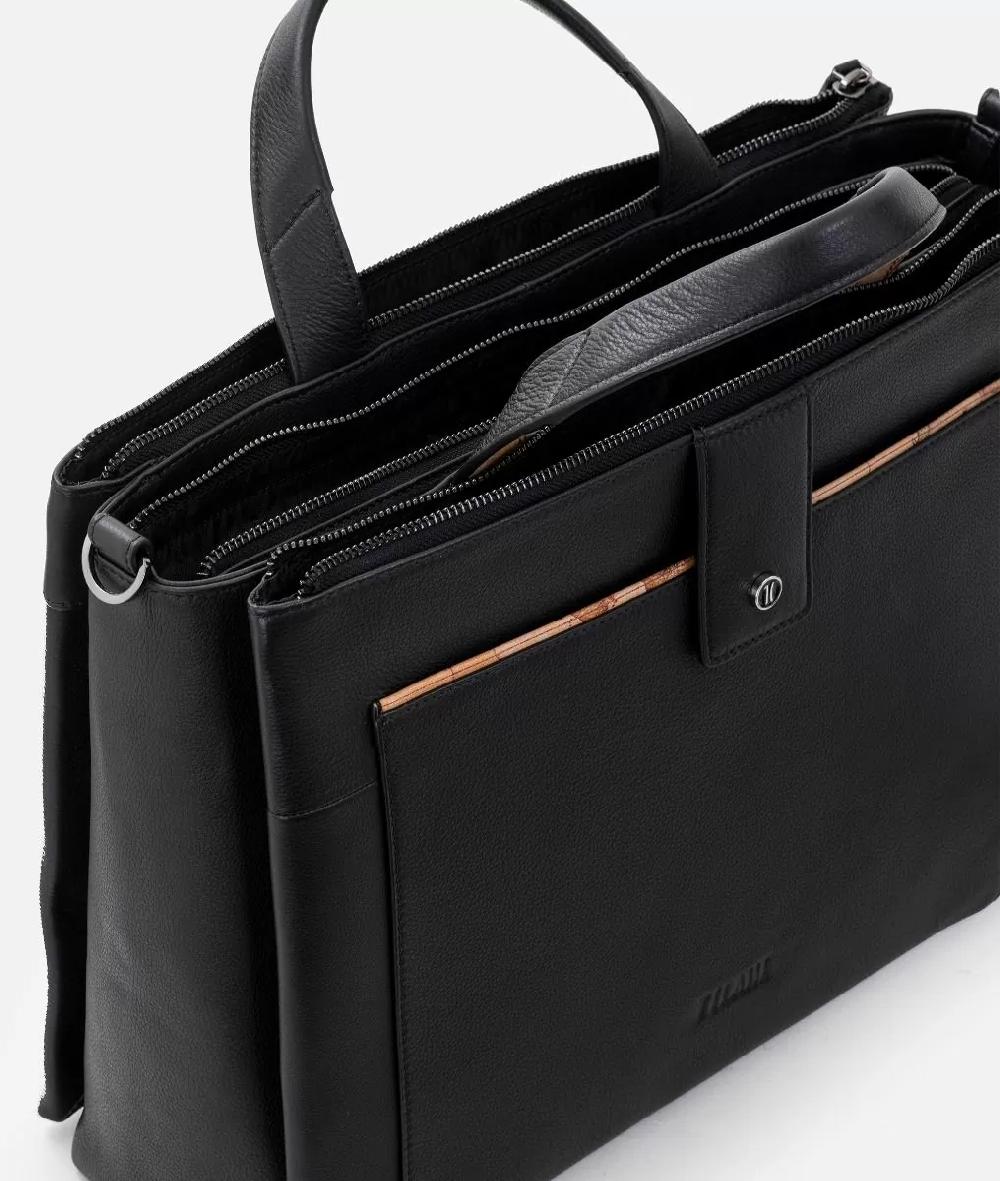 Alviero Martini 1a Classe Cartella Da Lavoro In Pelle Nera