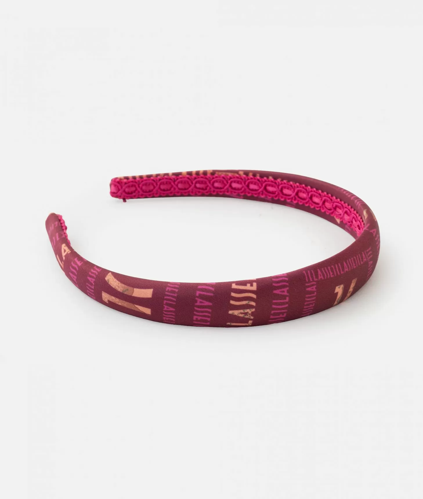 Alviero Martini 1a Classe Cerchietto Stampa Logomania Ciclamino