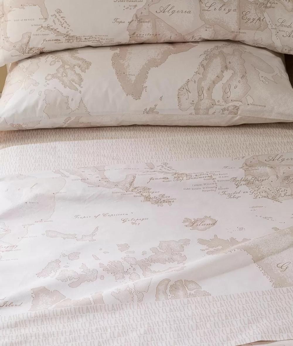 Alviero Martini 1a Classe Completo Lenzuola Copriletto Geo White