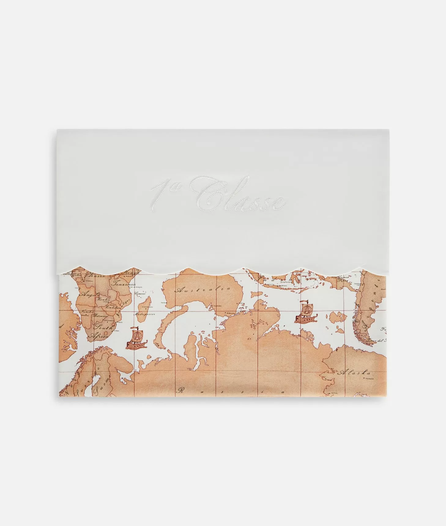 Alviero martini 1a classe Copertina con mappa Geo Classic Panna