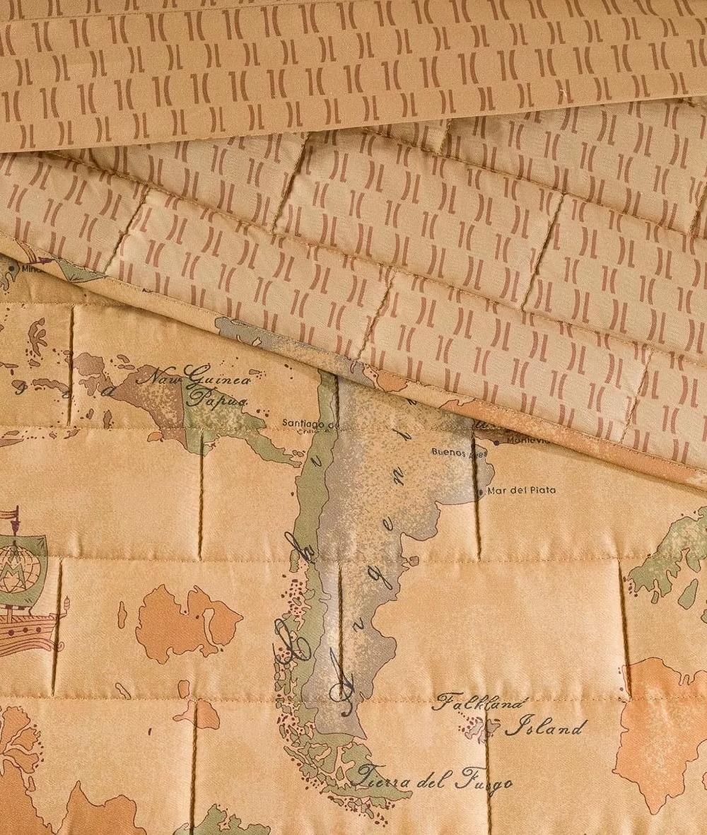 Alviero Martini 1a Classe Copriletto Trapuntato Geo Classic