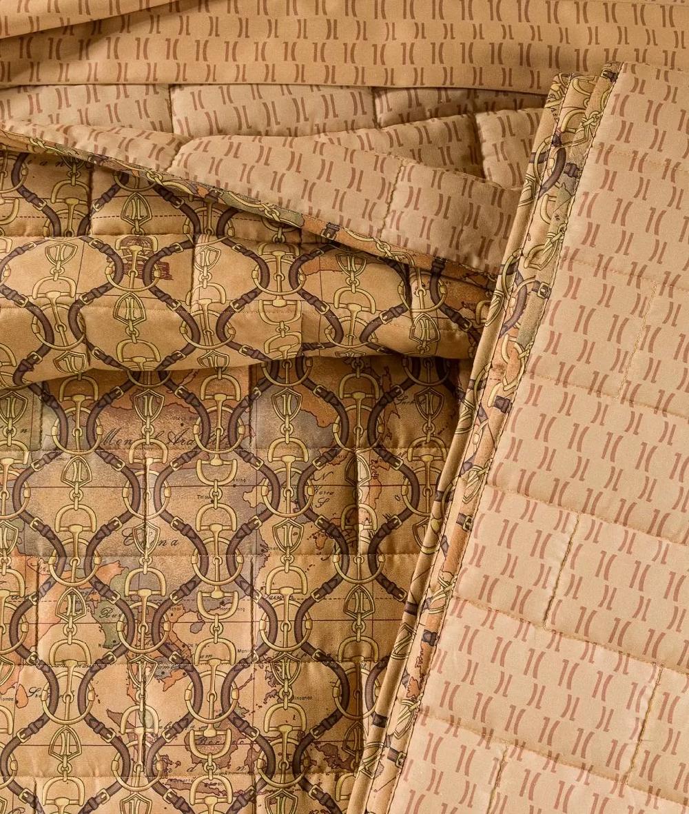 Alviero Martini 1a Classe Copriletto Trapuntato Geo Morsetti