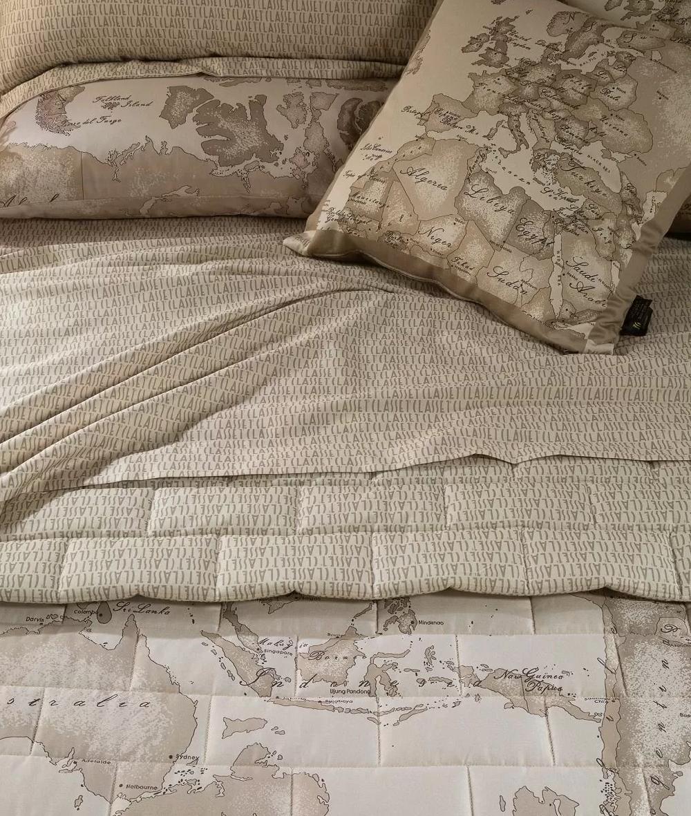 Alviero Martini 1a Classe Copriletto Trapuntato Geo Safari