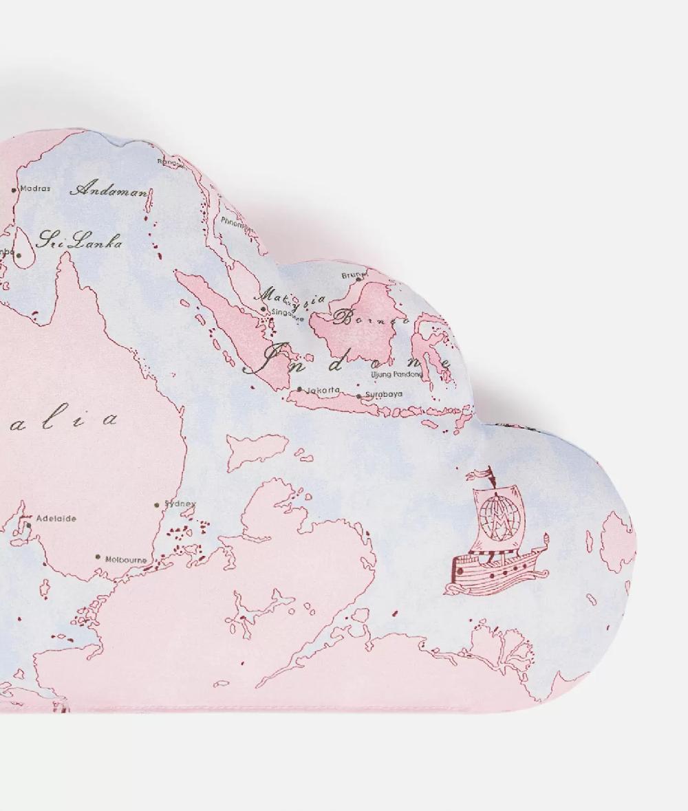 Alviero Martini 1a Classe Cuscino A Forma Di Nuvola Rosa