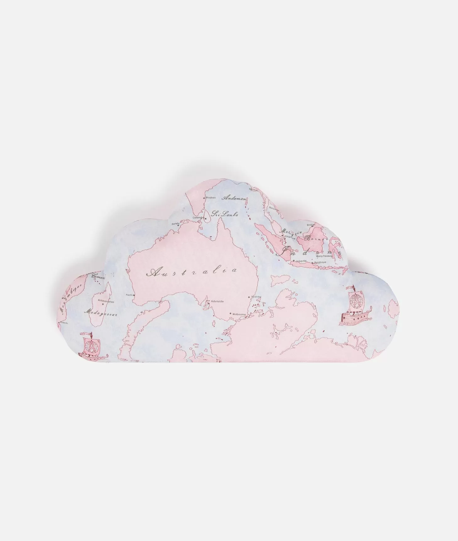 Alviero martini 1a classe Cuscino a forma di nuvola Rosa