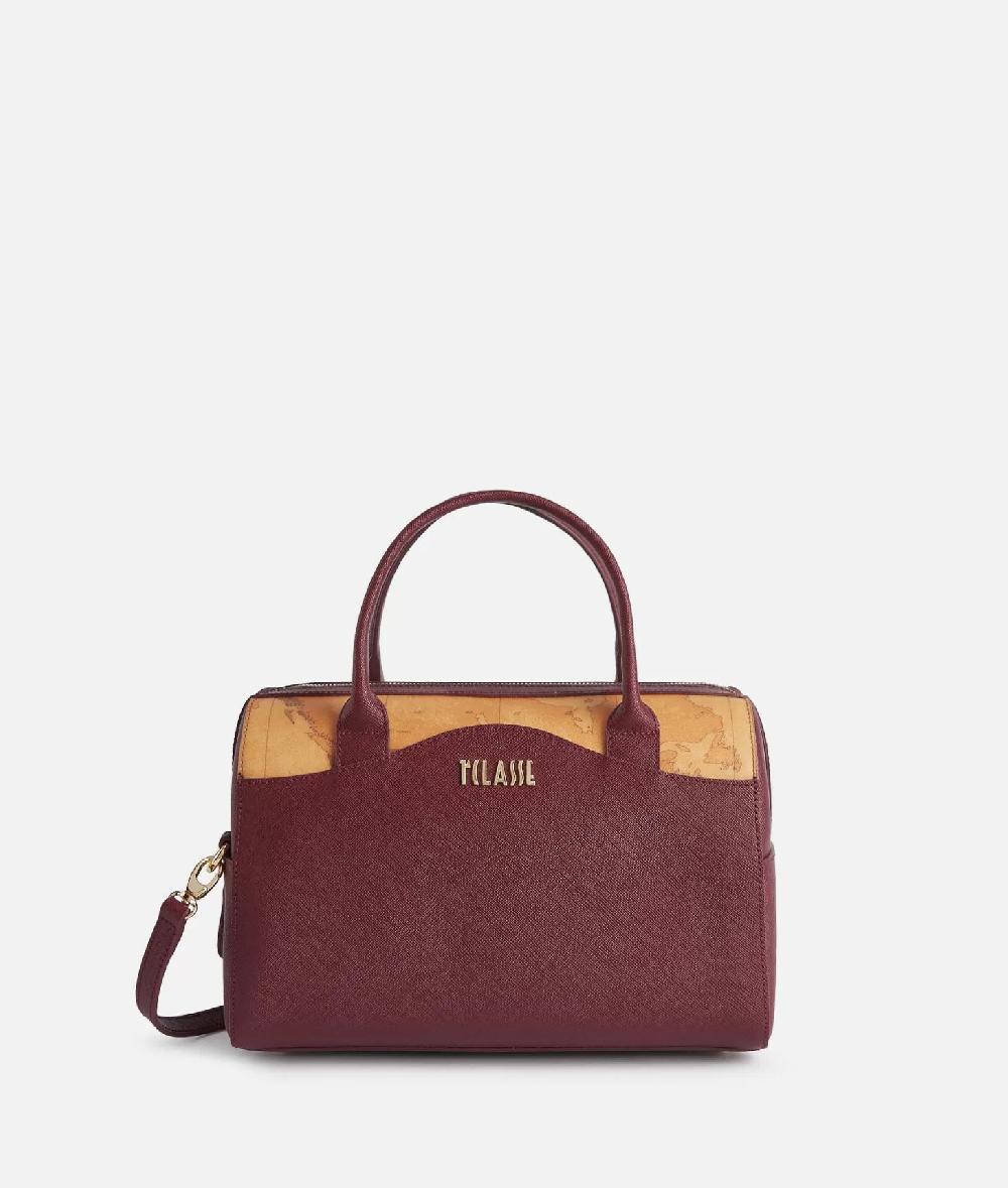 Alviero martini 1a classe Digital City bauletto con tracolla Burgundy