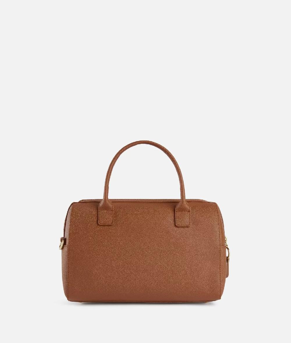 Alviero Martini 1a Classe Digital City Bauletto Con Tracolla Castagna