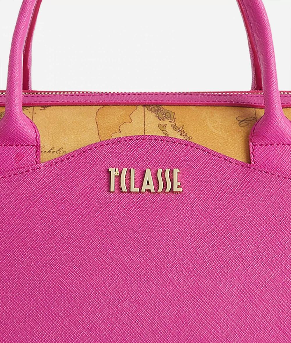 Alviero Martini 1a Classe Digital City Bauletto Con Tracolla Ciclamino