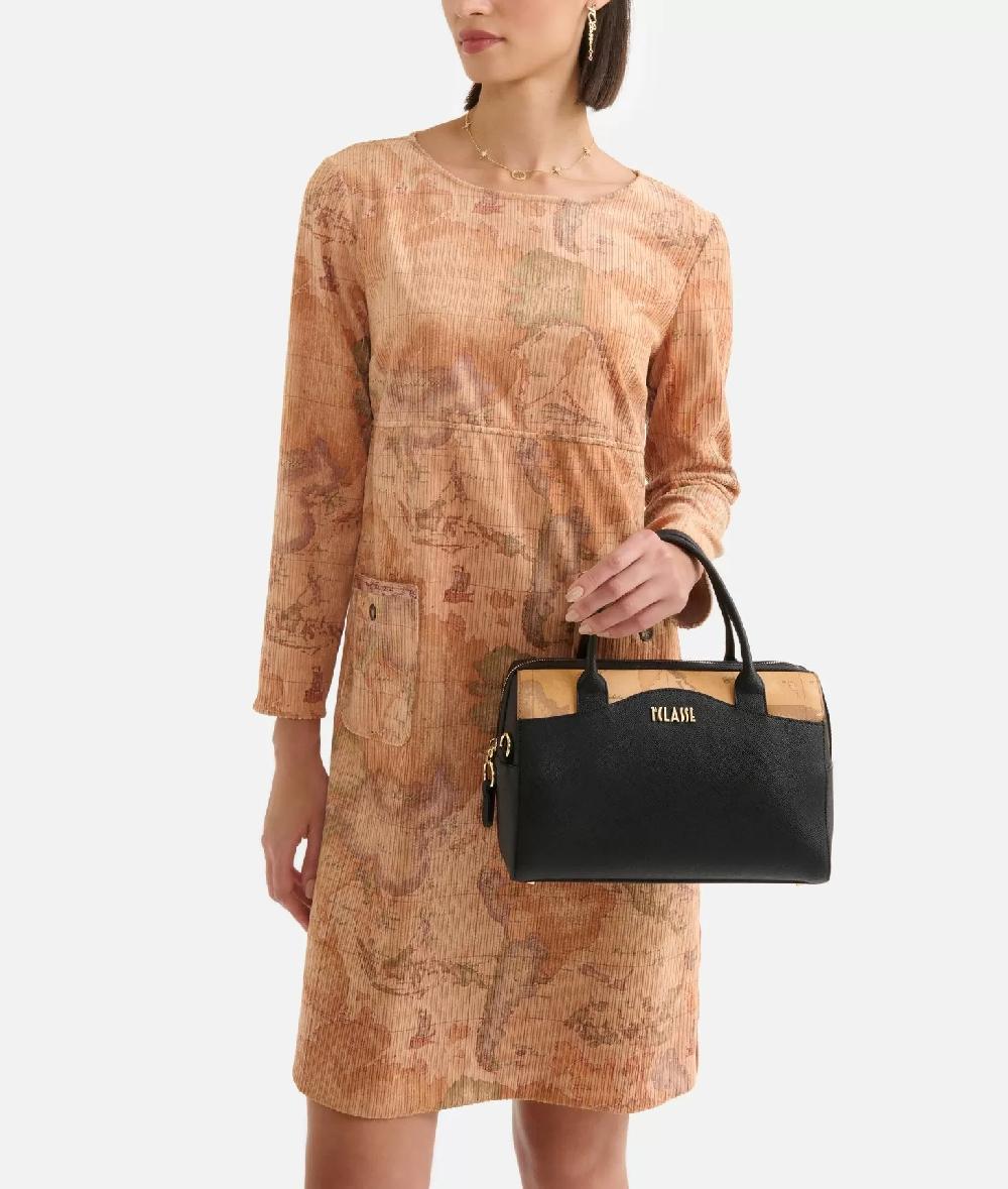 Alviero Martini 1a Classe Digital City Bauletto Con Tracolla Nero