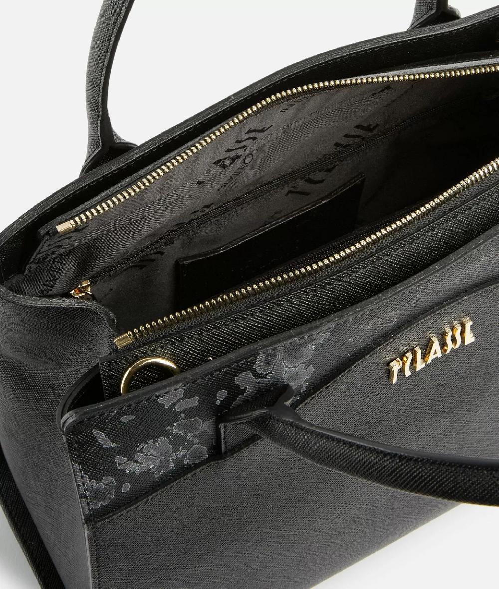 Alviero Martini 1a Classe Digital City Borsa A Mano Grande Con Tracolla Con Inserto Geo Night