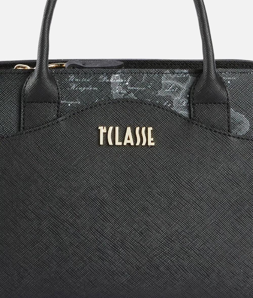 Alviero Martini 1a Classe Digital City Borsa A Mano Piccola Con Tracolla Con Inserto Geo Night