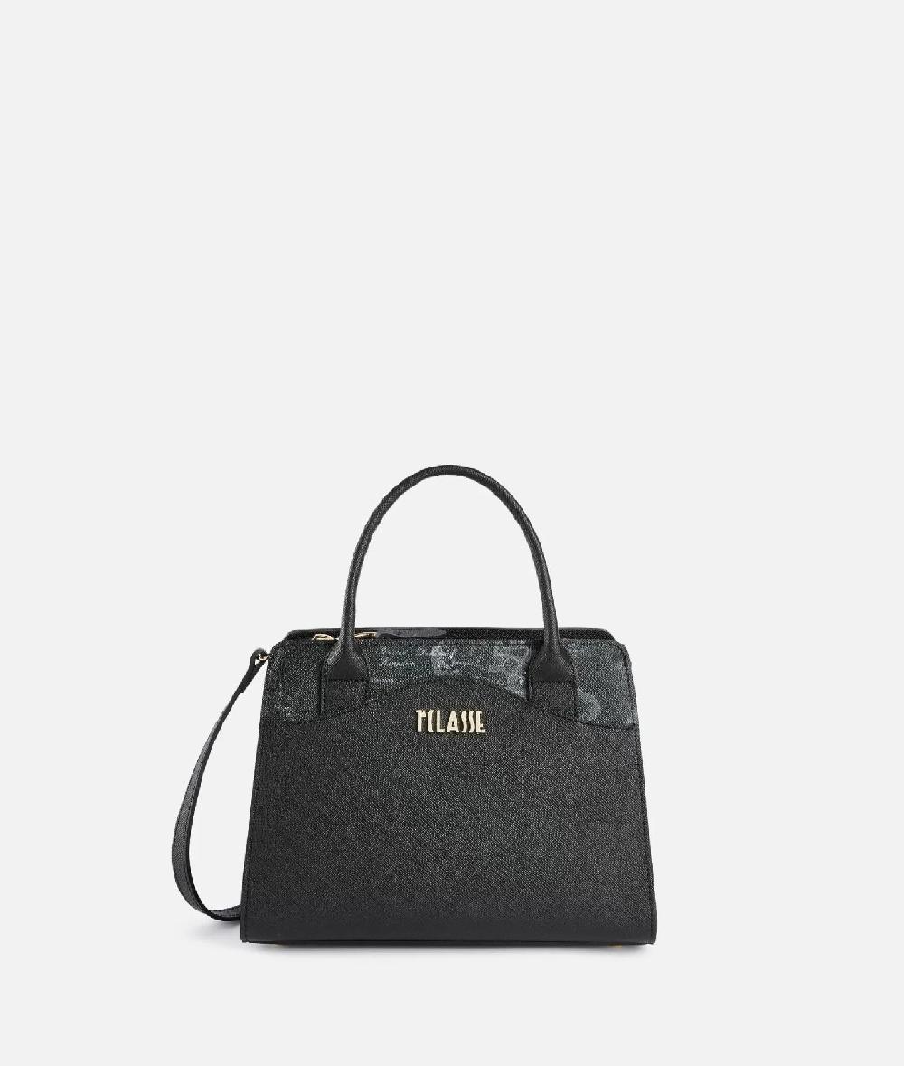 Alviero martini 1a classe Digital City borsa a mano piccola con tracolla con inserto Geo Night