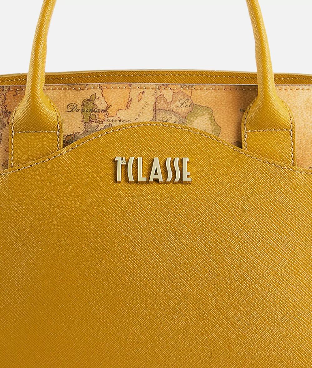 Alviero Martini 1a Classe Digital City Borsa A Mano Piccola Con Tracolla Olio