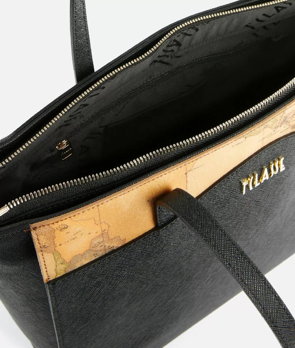Alviero Martini 1a Classe Digital City Borsa Shopping Grande Nera