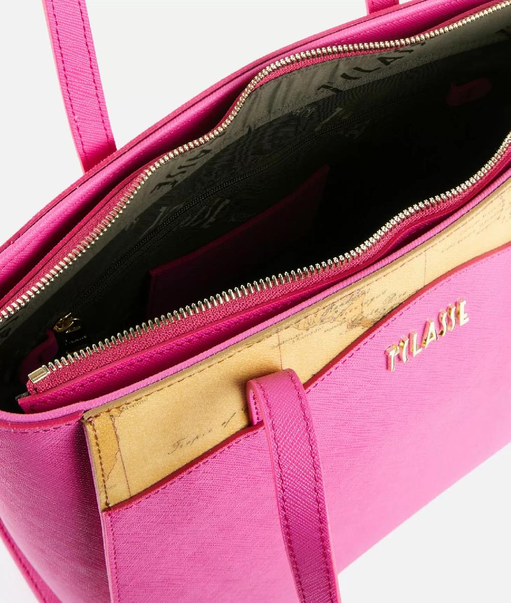 Alviero Martini 1a Classe Digital City Borsa Shopping Media Ciclamino