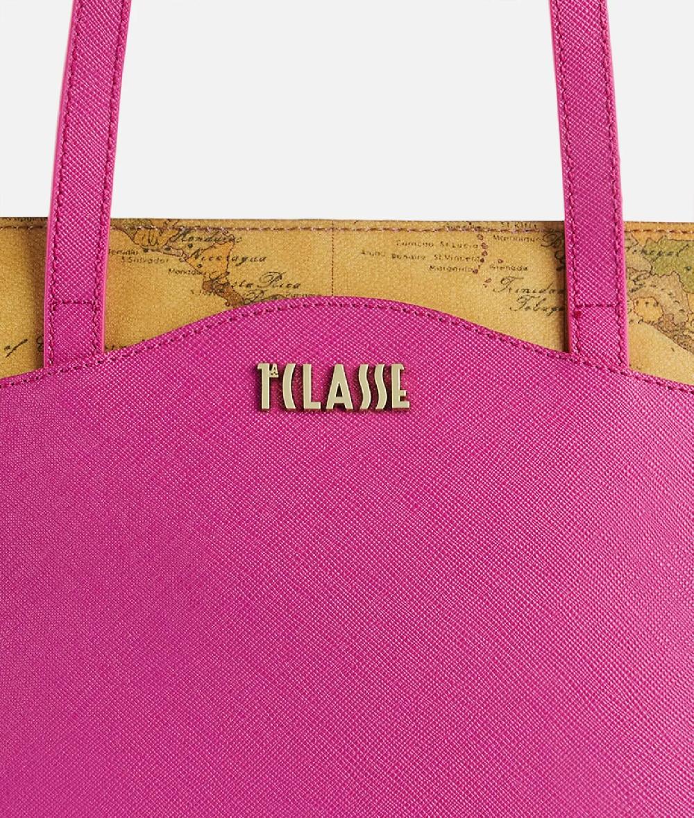 Alviero Martini 1a Classe Digital City Borsa Shopping Media Ciclamino