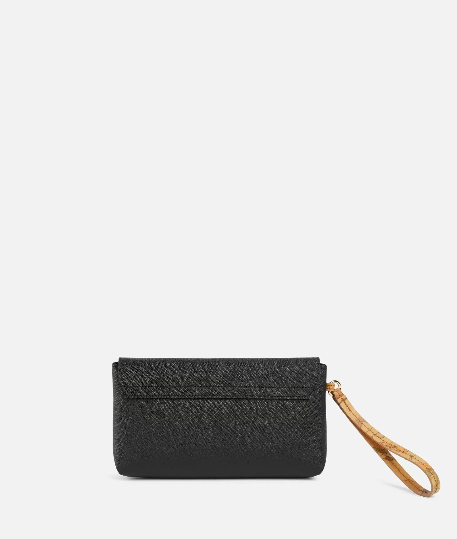 Alviero Martini 1a Classe Digital City Pochette Con Patta E Polsiera Nera