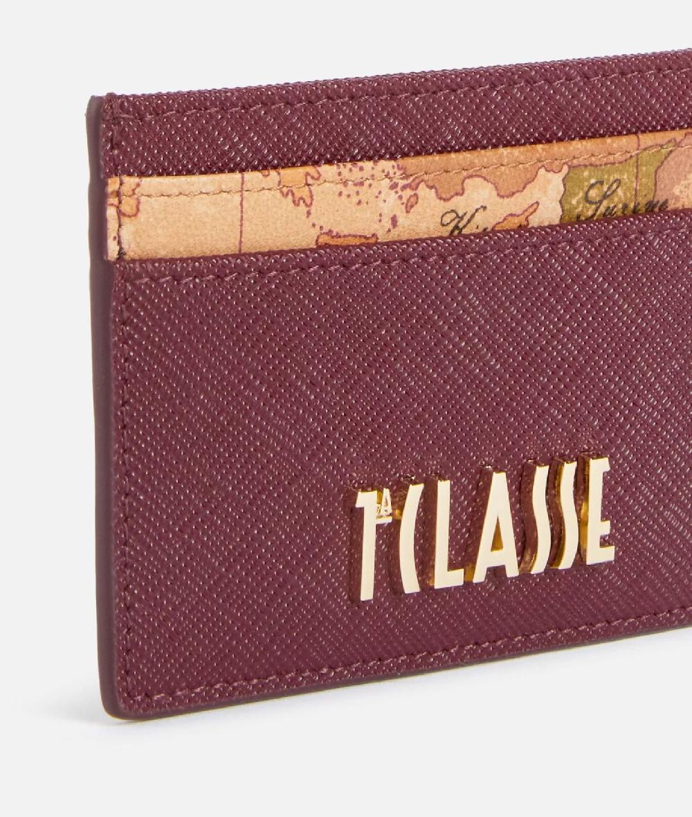 Alviero Martini 1a Classe Digital City Portacarte Burgundy