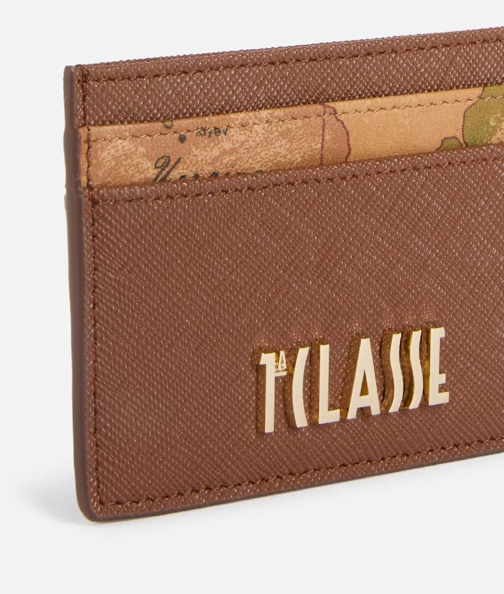 Alviero Martini 1a Classe Digital City Portacarte Castagna