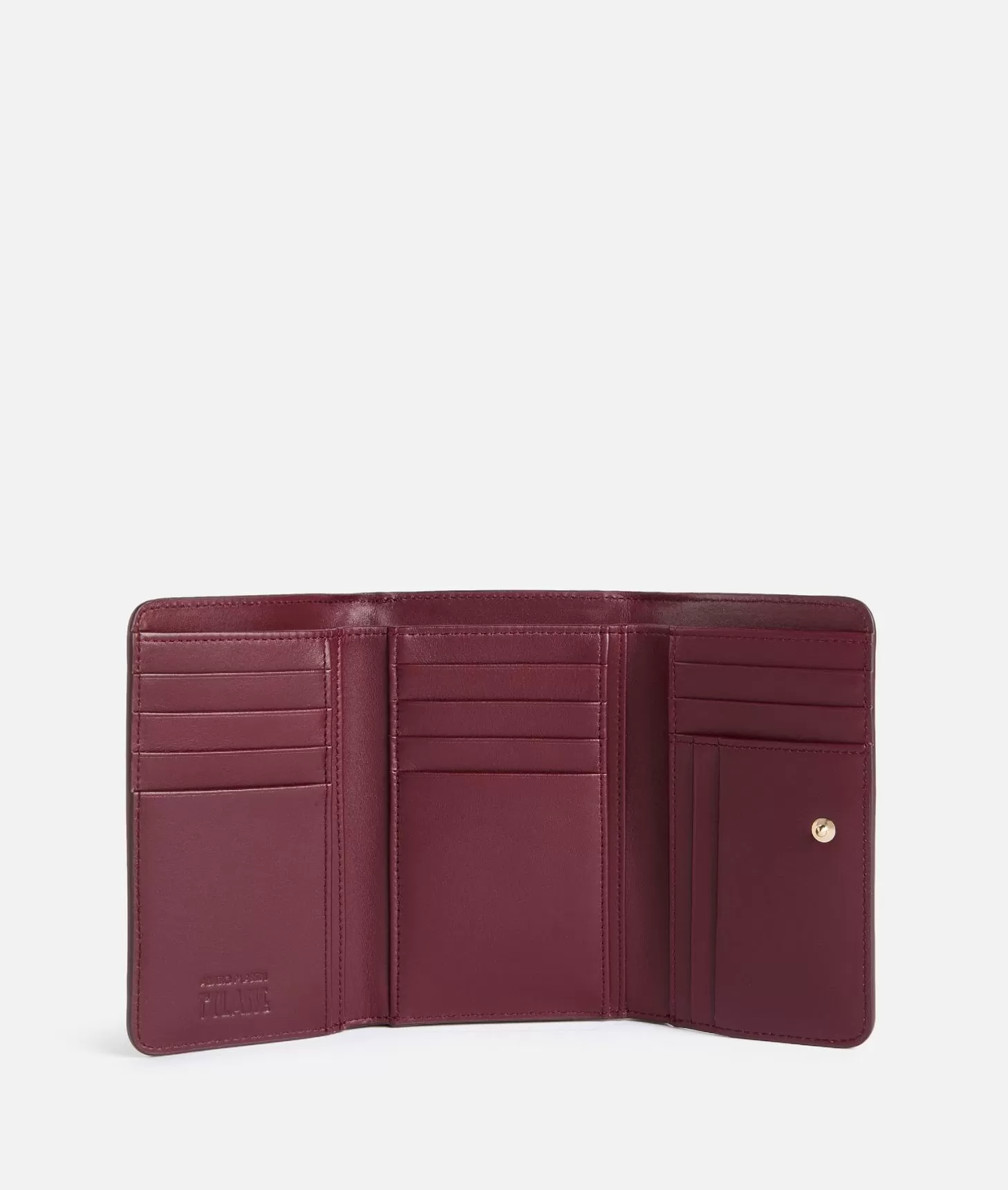 Alviero Martini 1a Classe Digital City Portafoglio Bifolder Medio Burgundy
