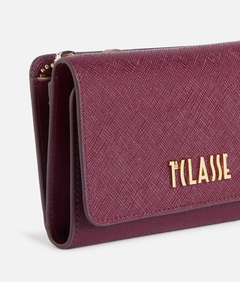 Alviero Martini 1a Classe Digital City Portafoglio Bifolder Medio Burgundy