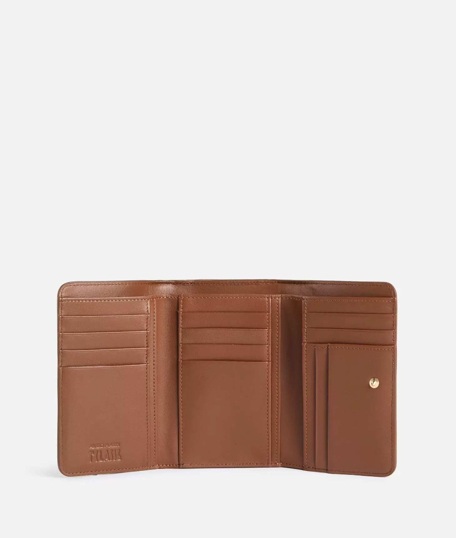 Alviero Martini 1a Classe Digital City Portafoglio Bifolder Medio Castagna