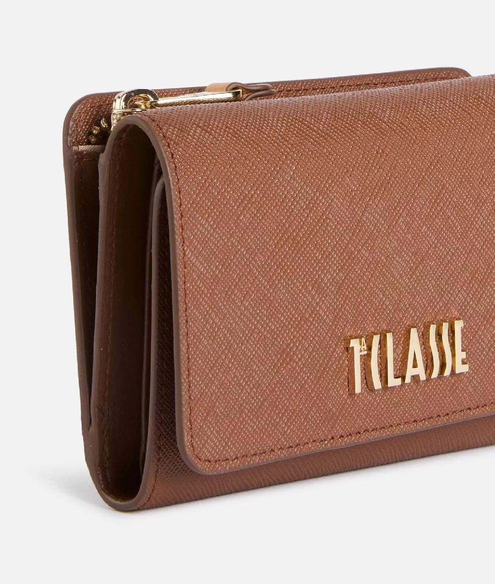 Alviero Martini 1a Classe Digital City Portafoglio Bifolder Medio Castagna