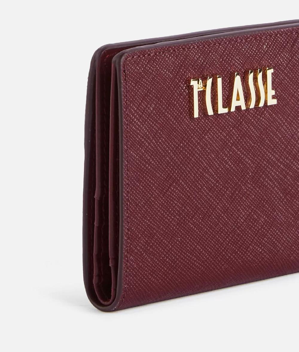 Alviero Martini 1a Classe Digital City Portafoglio Bifolder Mini Burgundy