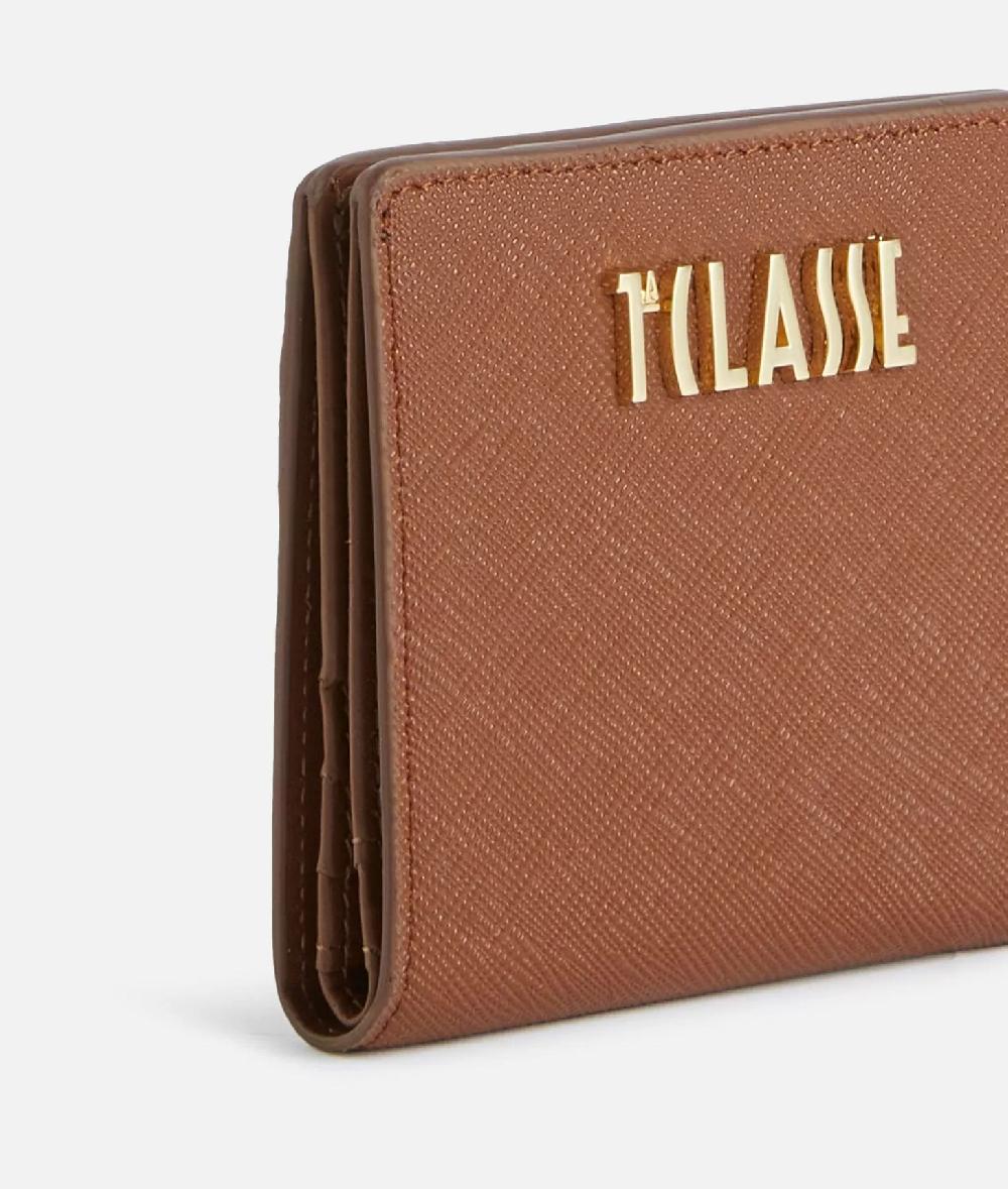 Alviero Martini 1a Classe Digital City Portafoglio Bifolder Mini Castagna