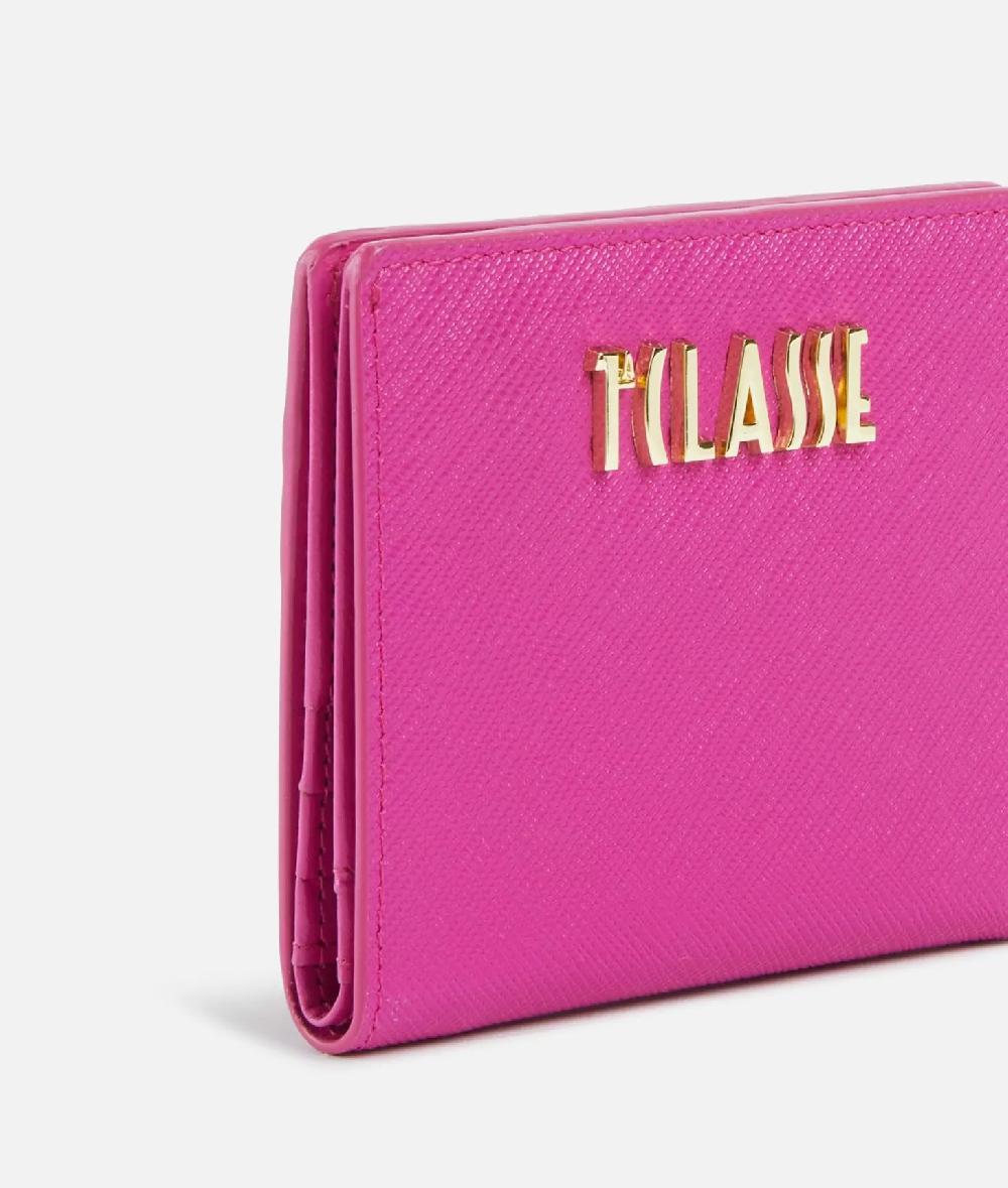 Alviero Martini 1a Classe Digital City Portafoglio Bifolder Mini Ciclamino